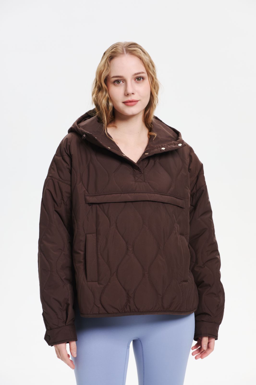 SAULE | VESTE CAPUCHE QUILTÉE RÉPULSIVE À L'EAU