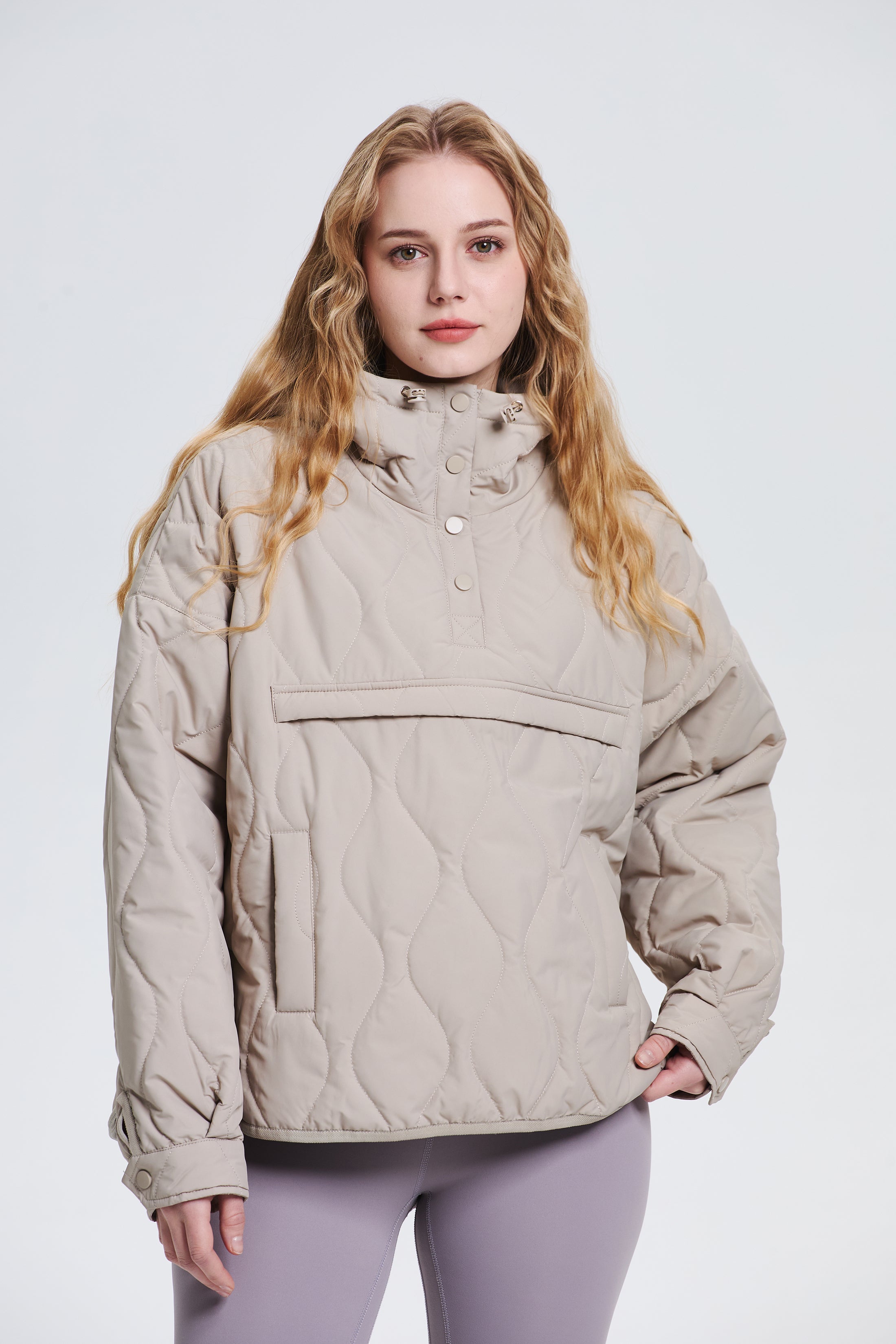 SAULE | VESTE CAPUCHE QUILTÉE RÉPULSIVE À L'EAU