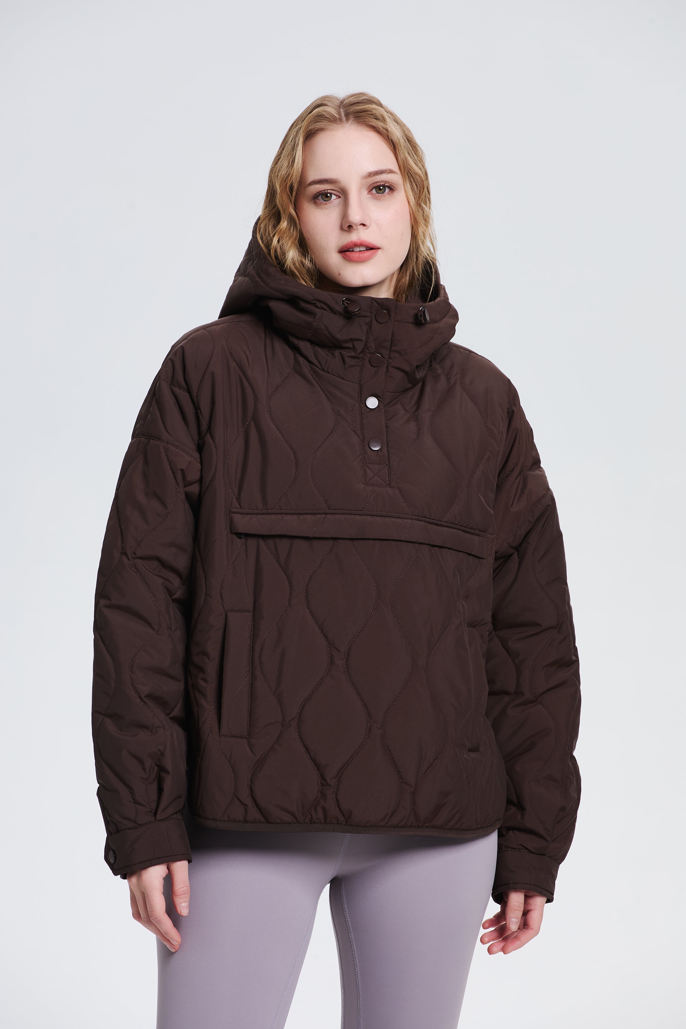 SAULE | VESTE CAPUCHE QUILTÉE RÉPULSIVE À L'EAU