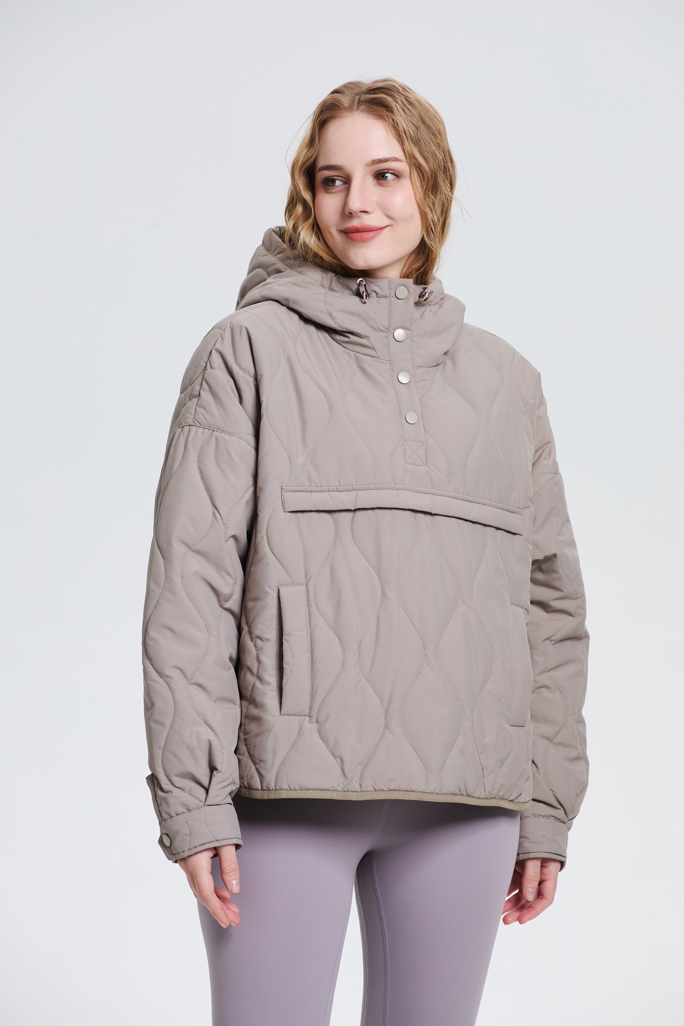 SAULE | VESTE CAPUCHE QUILTÉE RÉPULSIVE À L'EAU