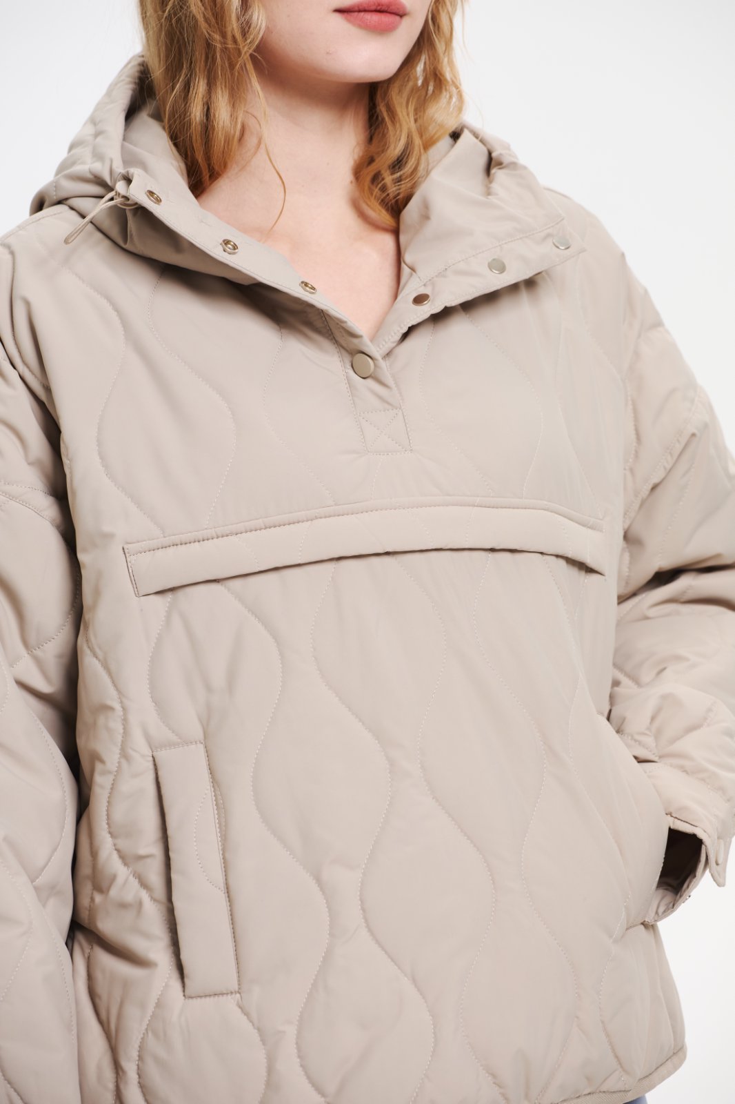SAULE | VESTE CAPUCHE QUILTÉE RÉPULSIVE À L'EAU