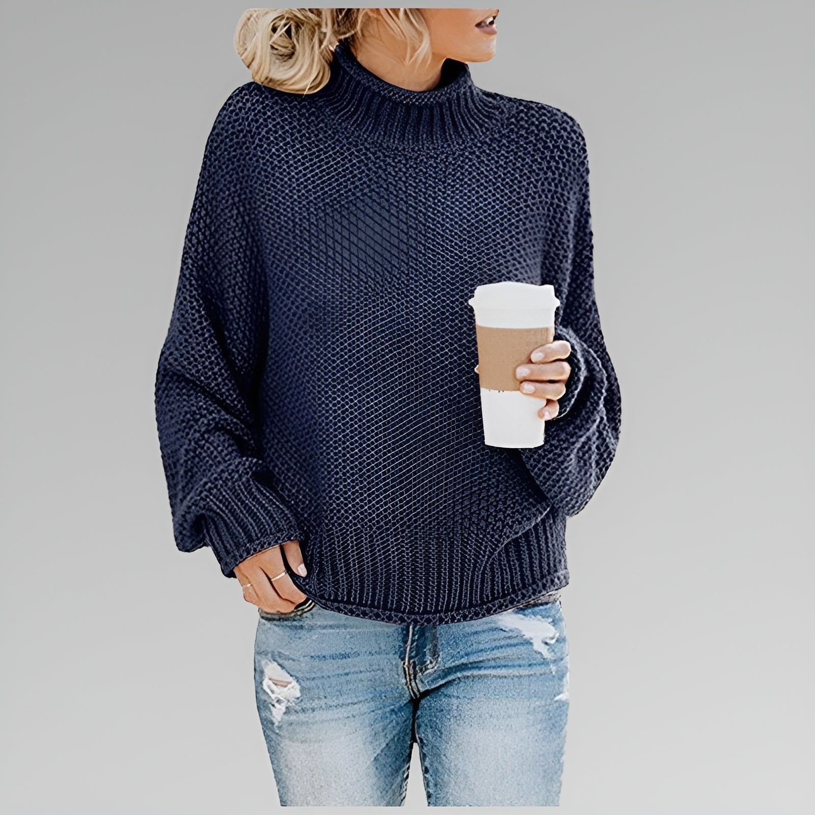 Anna | Pull en Tricot Classique et Confortable