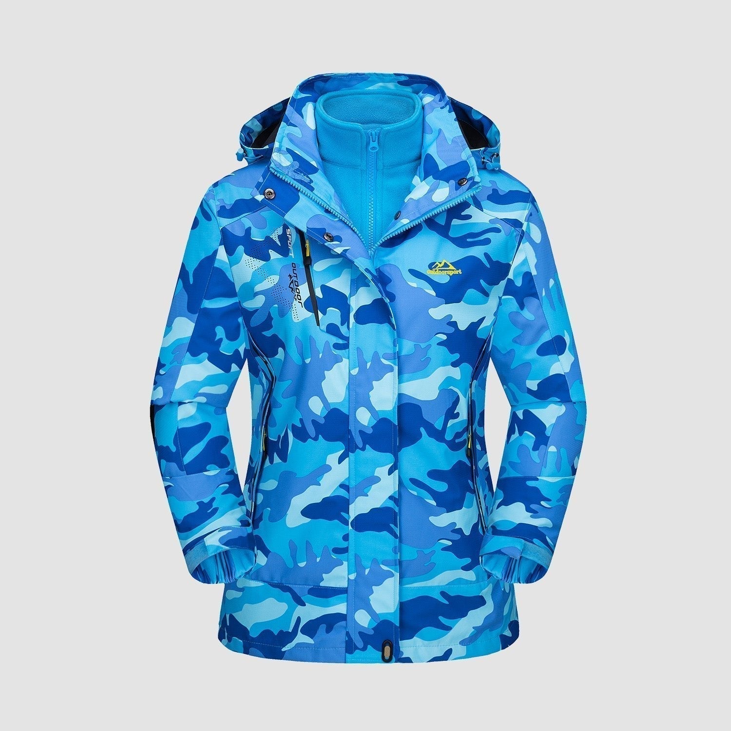 ANNE | MANTEAU IMPERMÉABLE EN POLAIRE 3 EN 1