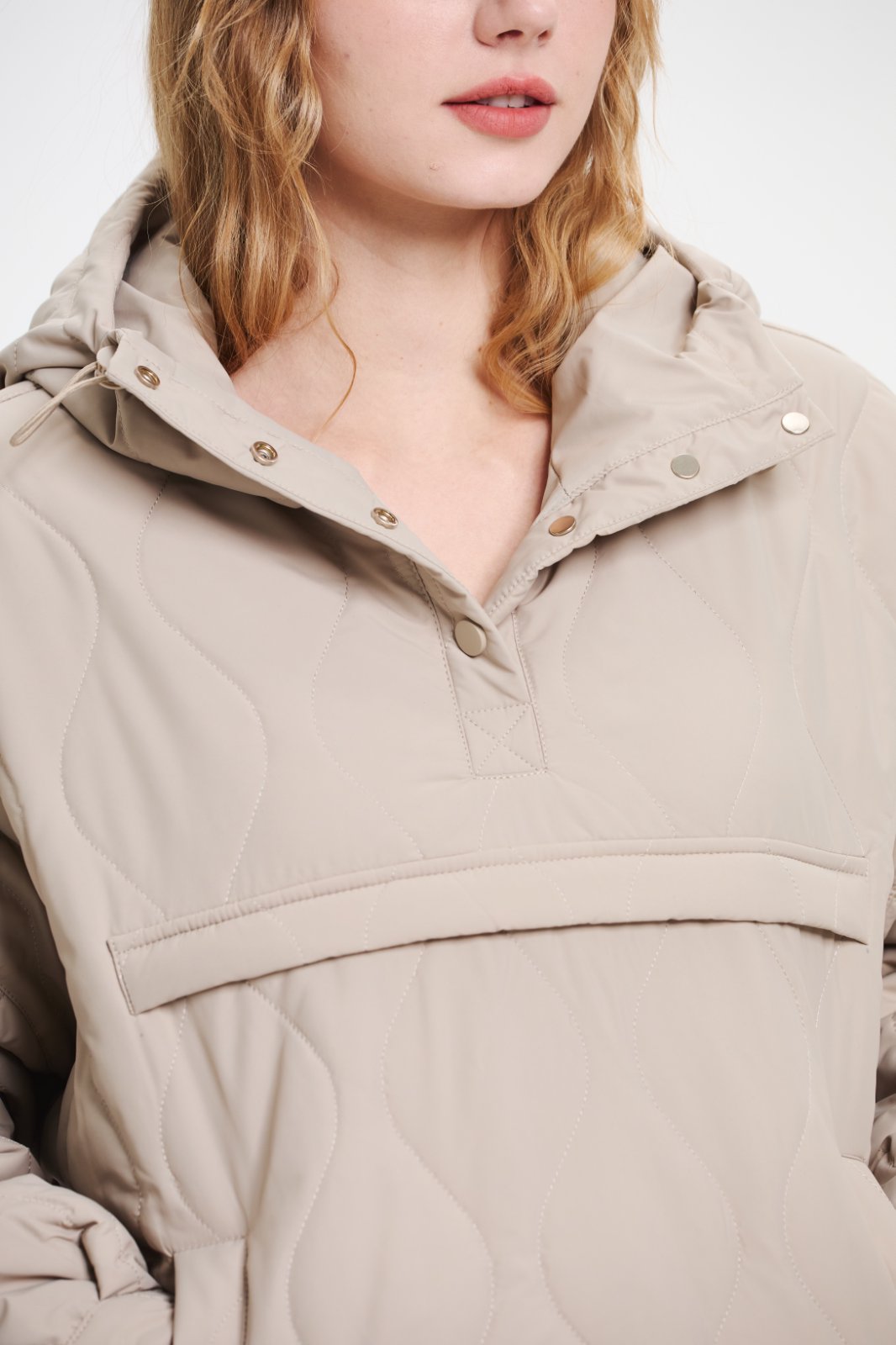 SAULE | VESTE CAPUCHE QUILTÉE RÉPULSIVE À L'EAU