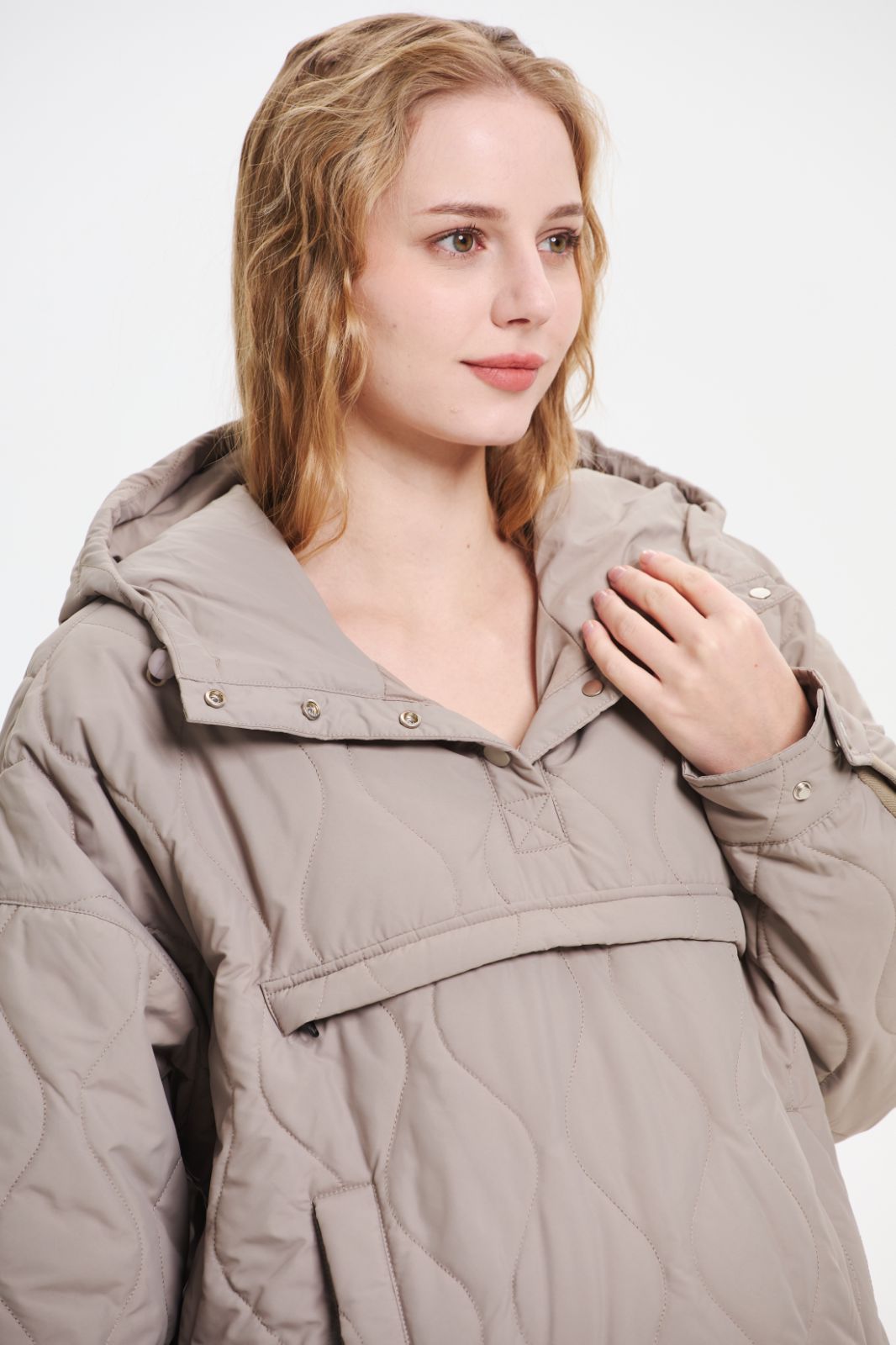 SAULE | VESTE CAPUCHE QUILTÉE RÉPULSIVE À L'EAU