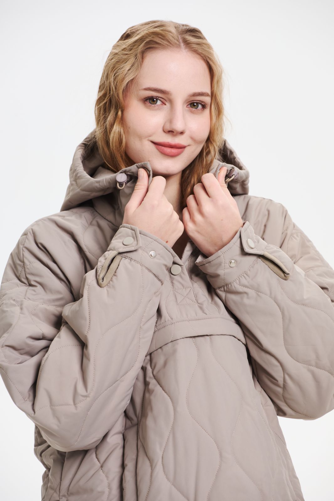 SAULE | VESTE CAPUCHE QUILTÉE RÉPULSIVE À L'EAU