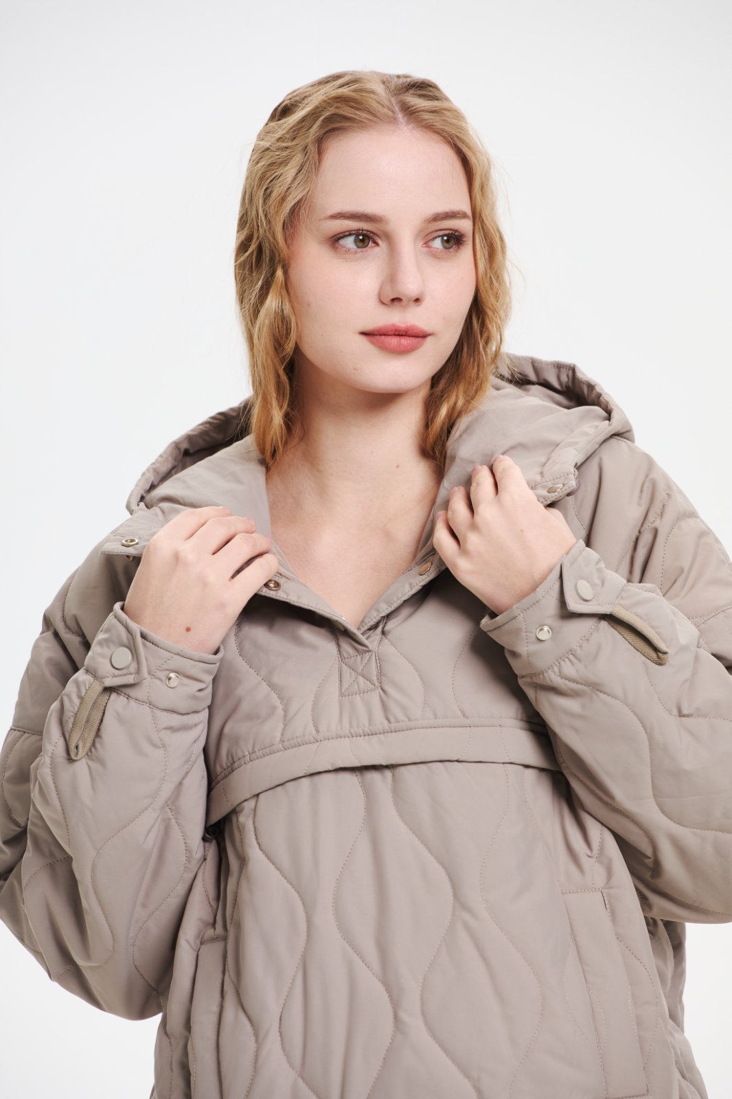 SAULE | VESTE CAPUCHE QUILTÉE RÉPULSIVE À L'EAU