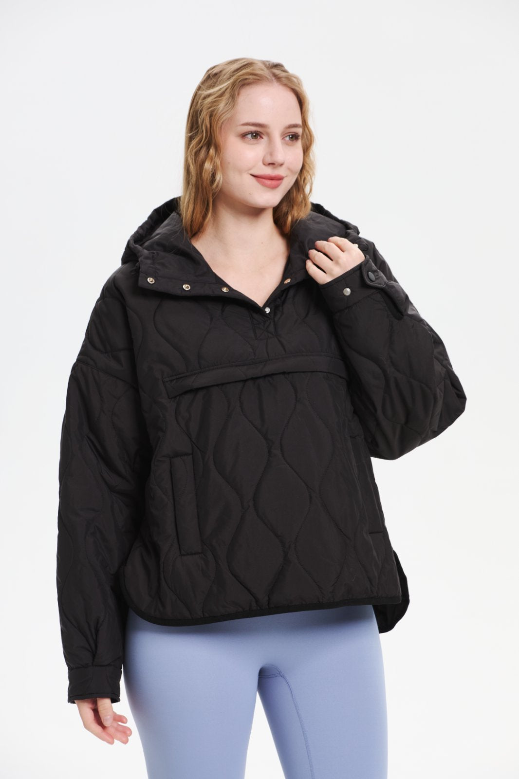 SAULE | VESTE CAPUCHE QUILTÉE RÉPULSIVE À L'EAU
