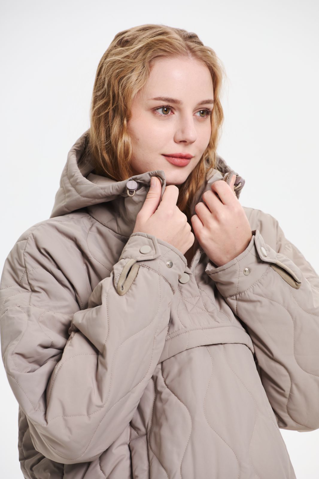 SAULE | VESTE CAPUCHE QUILTÉE RÉPULSIVE À L'EAU