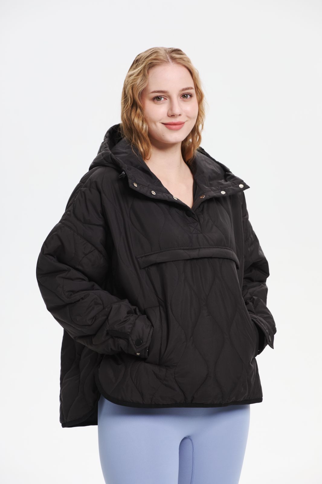 SAULE | VESTE CAPUCHE QUILTÉE RÉPULSIVE À L'EAU