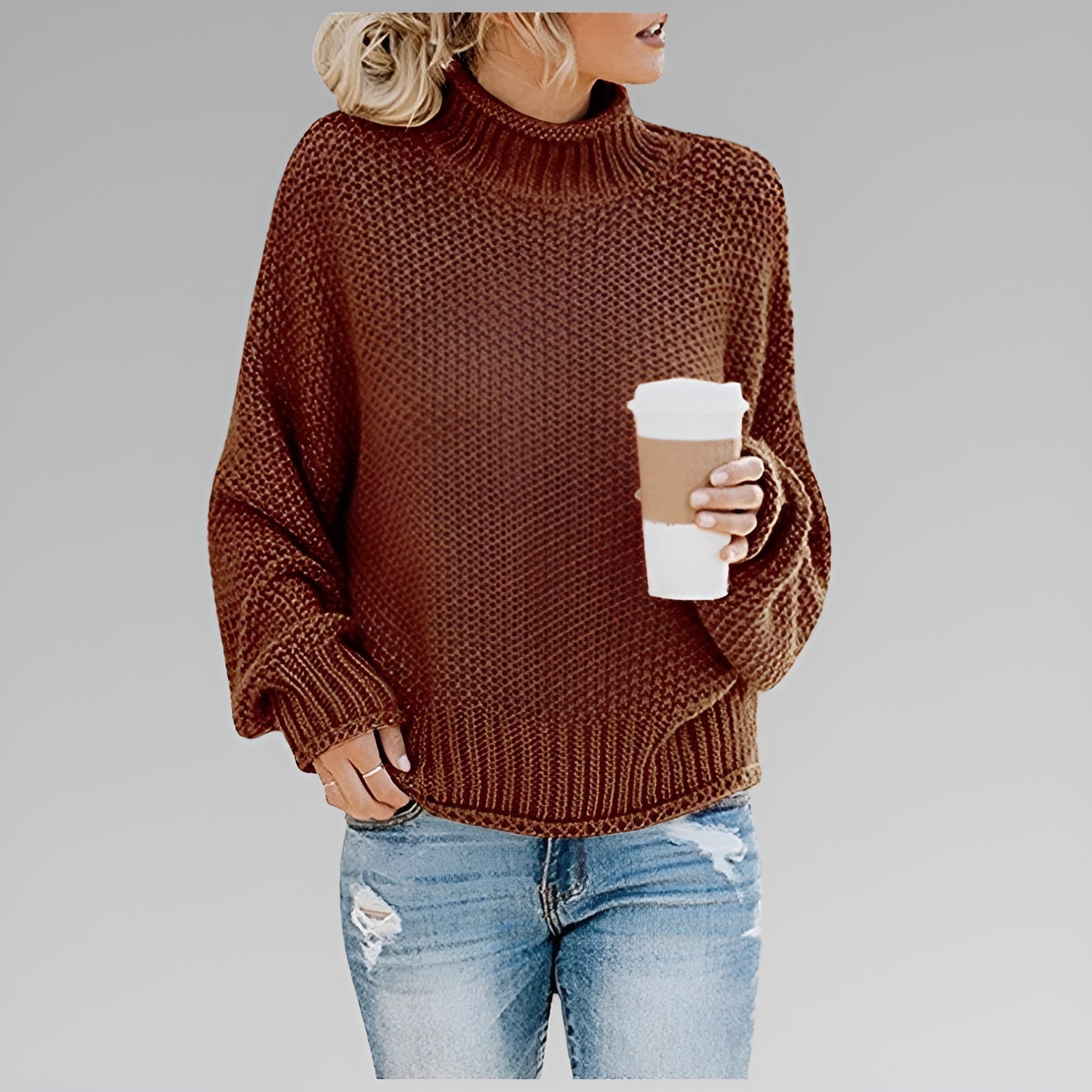 Anna | Pull en Tricot Classique et Confortable