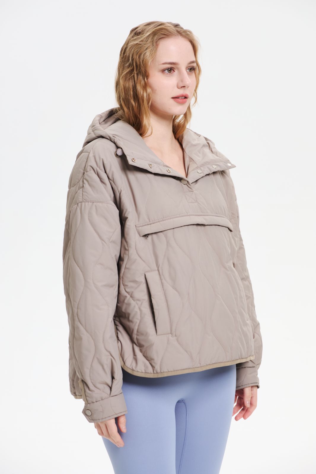 SAULE | VESTE CAPUCHE QUILTÉE RÉPULSIVE À L'EAU