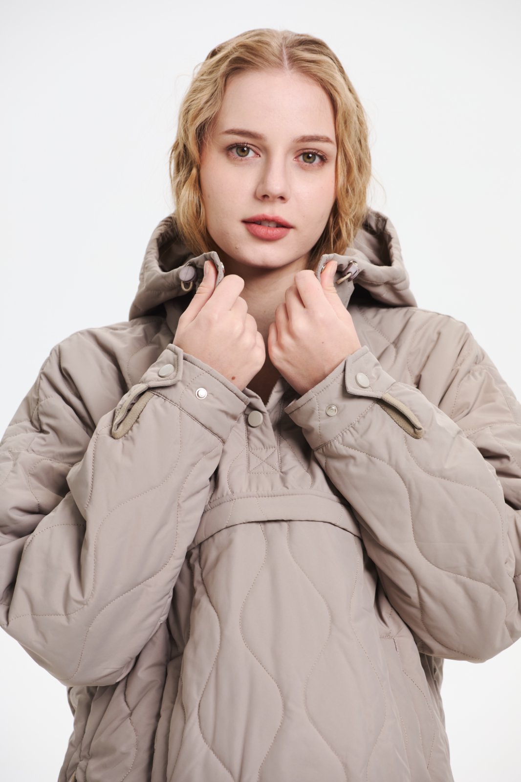 SAULE | VESTE CAPUCHE QUILTÉE RÉPULSIVE À L'EAU