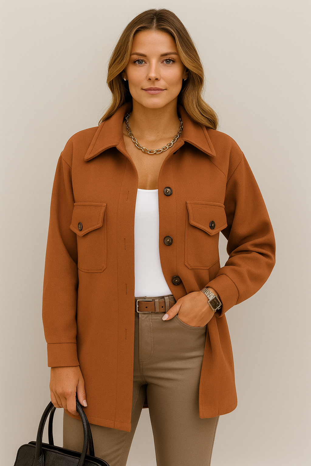 BRIGITTE - VESTE CHIC ET ÉLÉGANTE