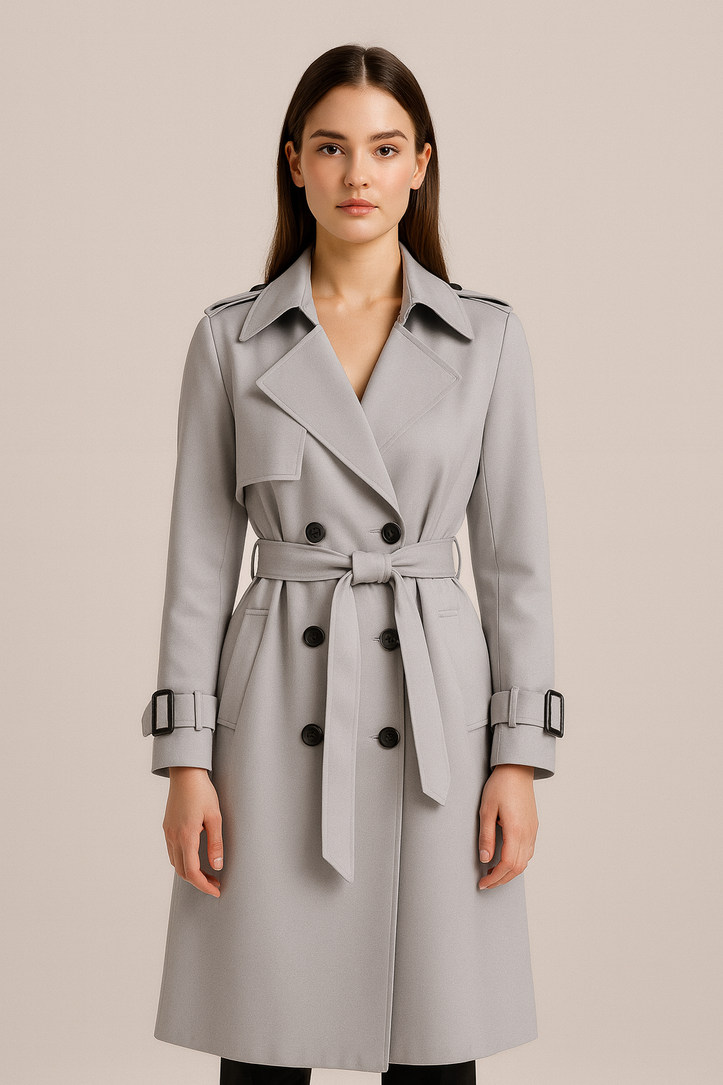 EMILY - MANTEAU TRENCH ÉLÉGANT