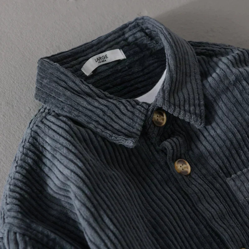 Cavora Paris™ | Chemise en velours côtelé