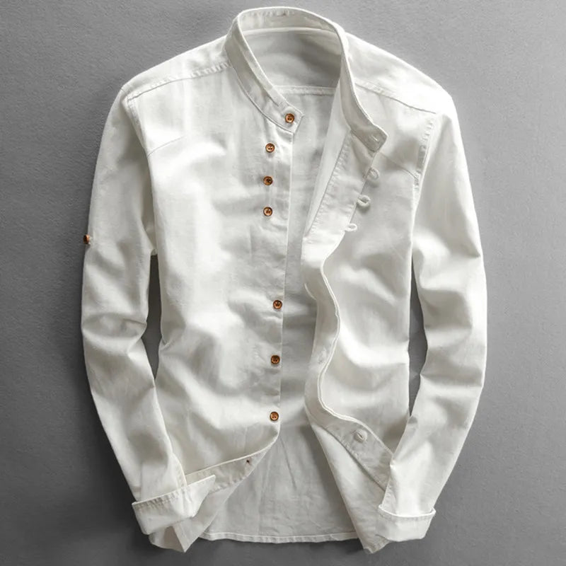 Chemise en Lin et Coton Franco