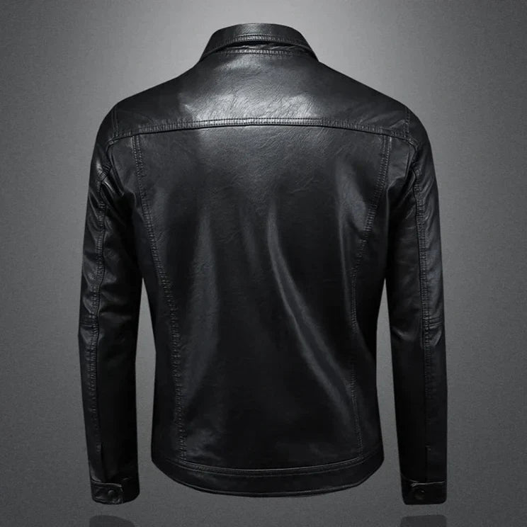 Darius™ | Veste en cuir premium au style moto