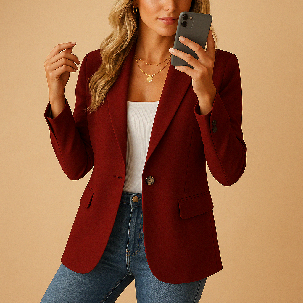 LENA | BLAZER ÉLASTIQUE SUR MESURE