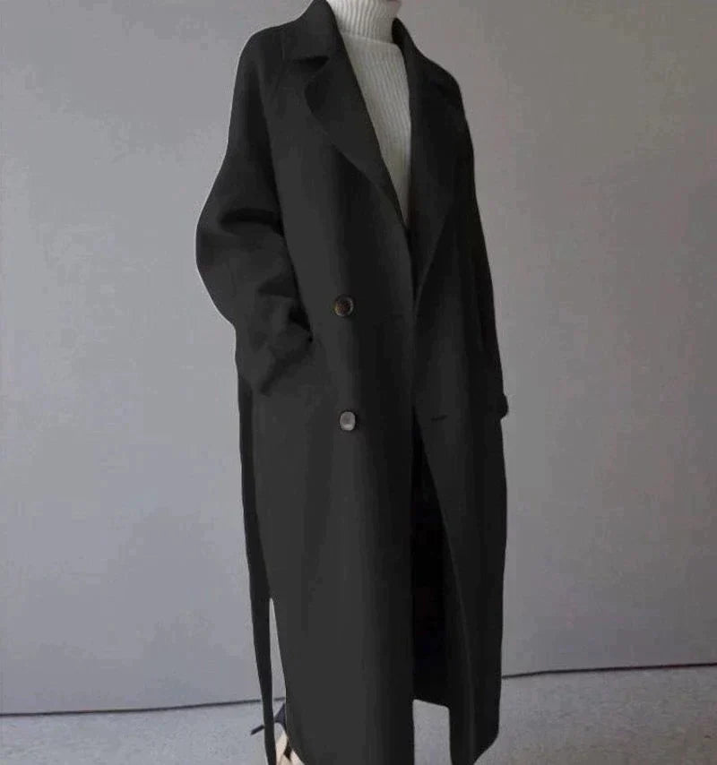 VICTORIA - MANTEAU LONG ÉLÉGANT