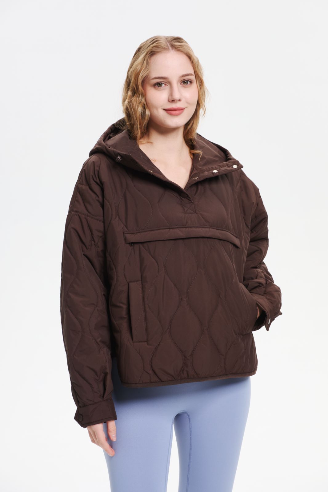 SAULE | VESTE CAPUCHE QUILTÉE RÉPULSIVE À L'EAU