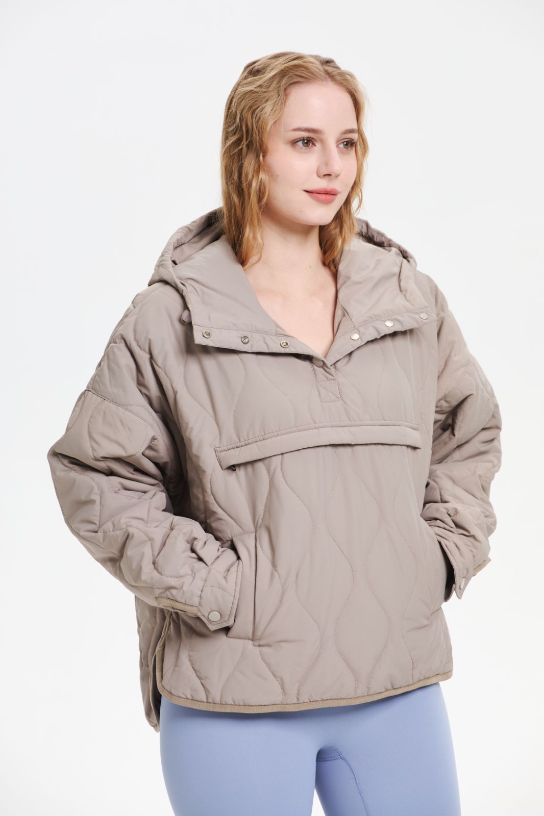 SAULE | VESTE CAPUCHE QUILTÉE RÉPULSIVE À L'EAU
