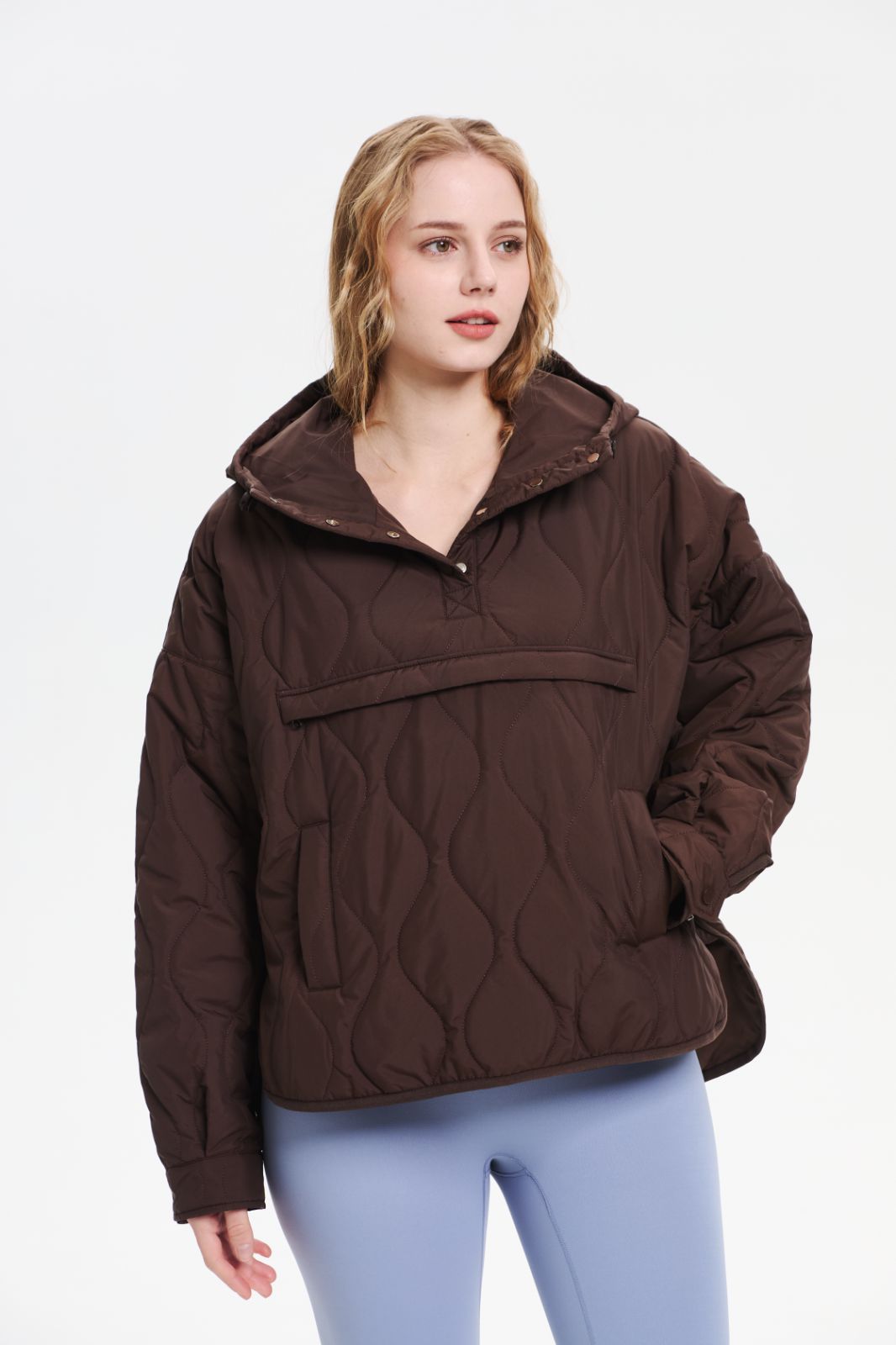 SAULE | VESTE CAPUCHE QUILTÉE RÉPULSIVE À L'EAU