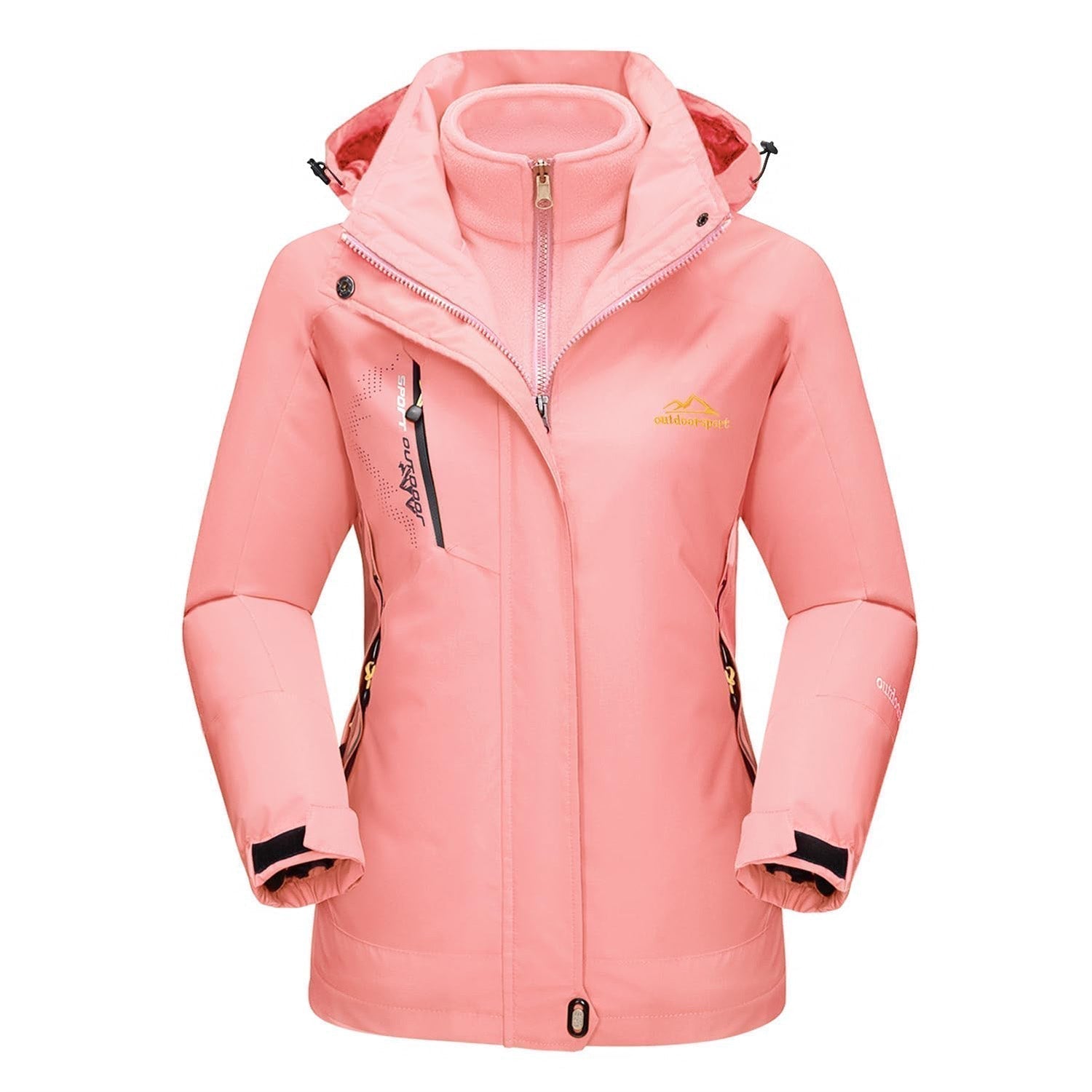 ANNE | MANTEAU IMPERMÉABLE EN POLAIRE 3 EN 1