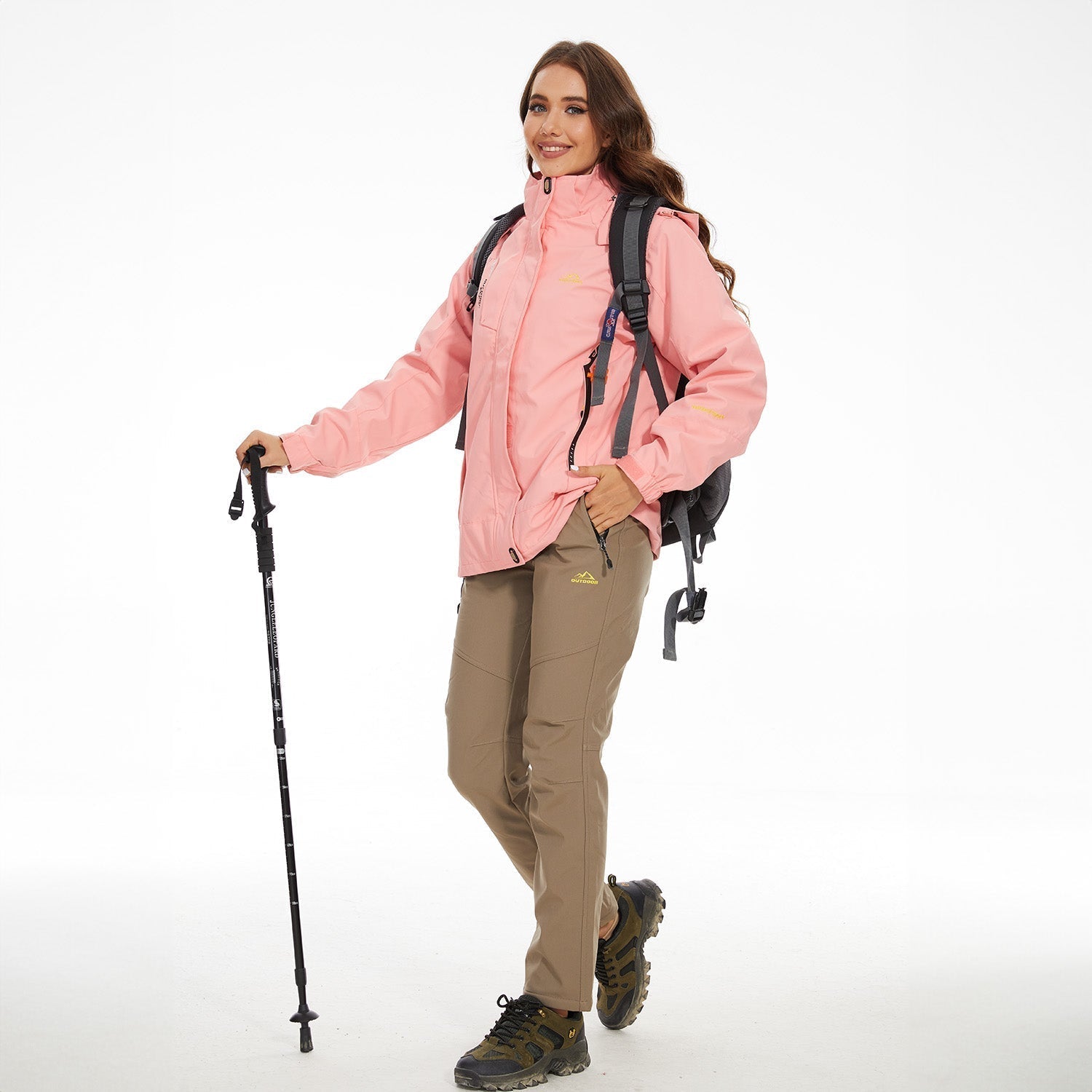 ANNE | MANTEAU IMPERMÉABLE EN POLAIRE 3 EN 1