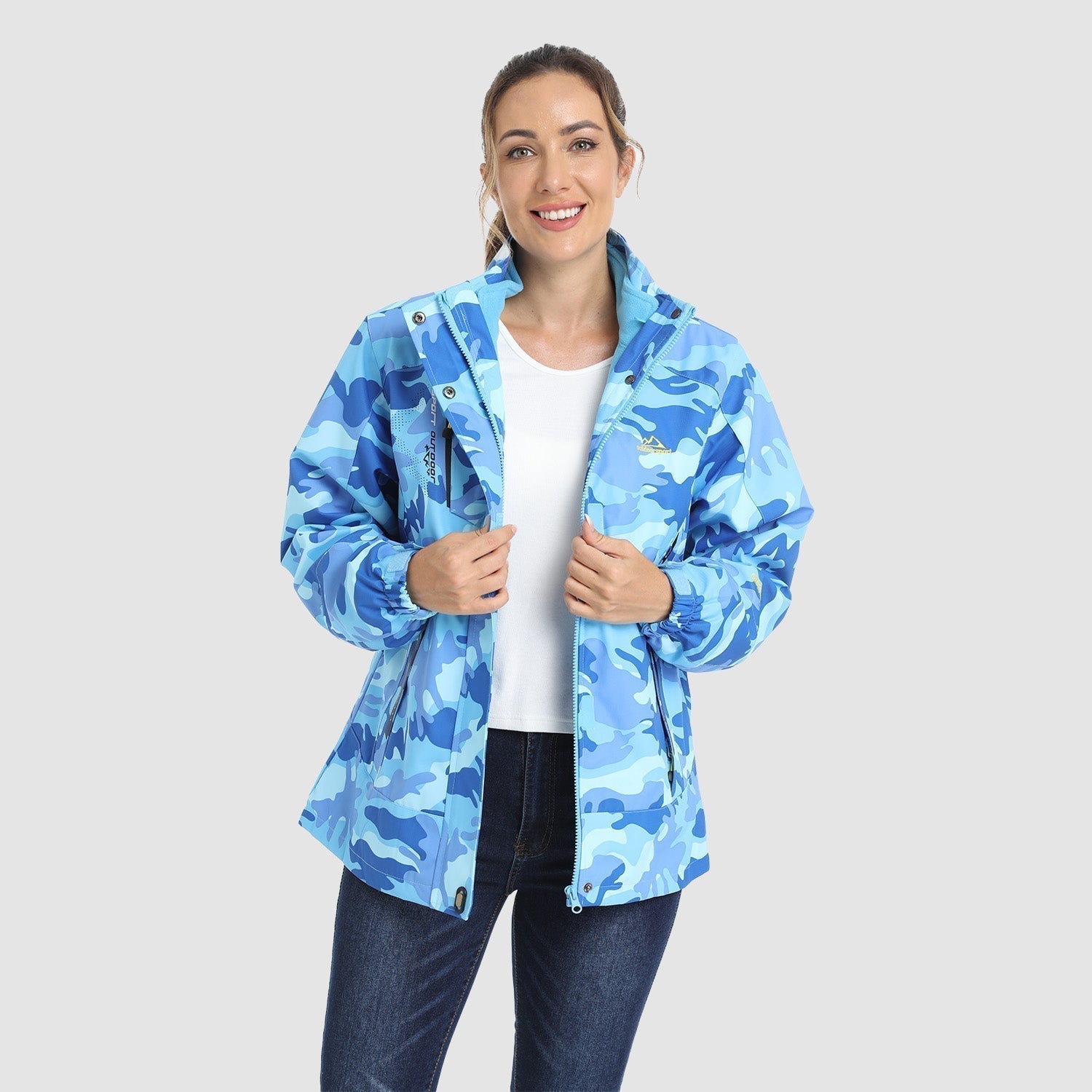 ANNE | MANTEAU IMPERMÉABLE EN POLAIRE 3 EN 1