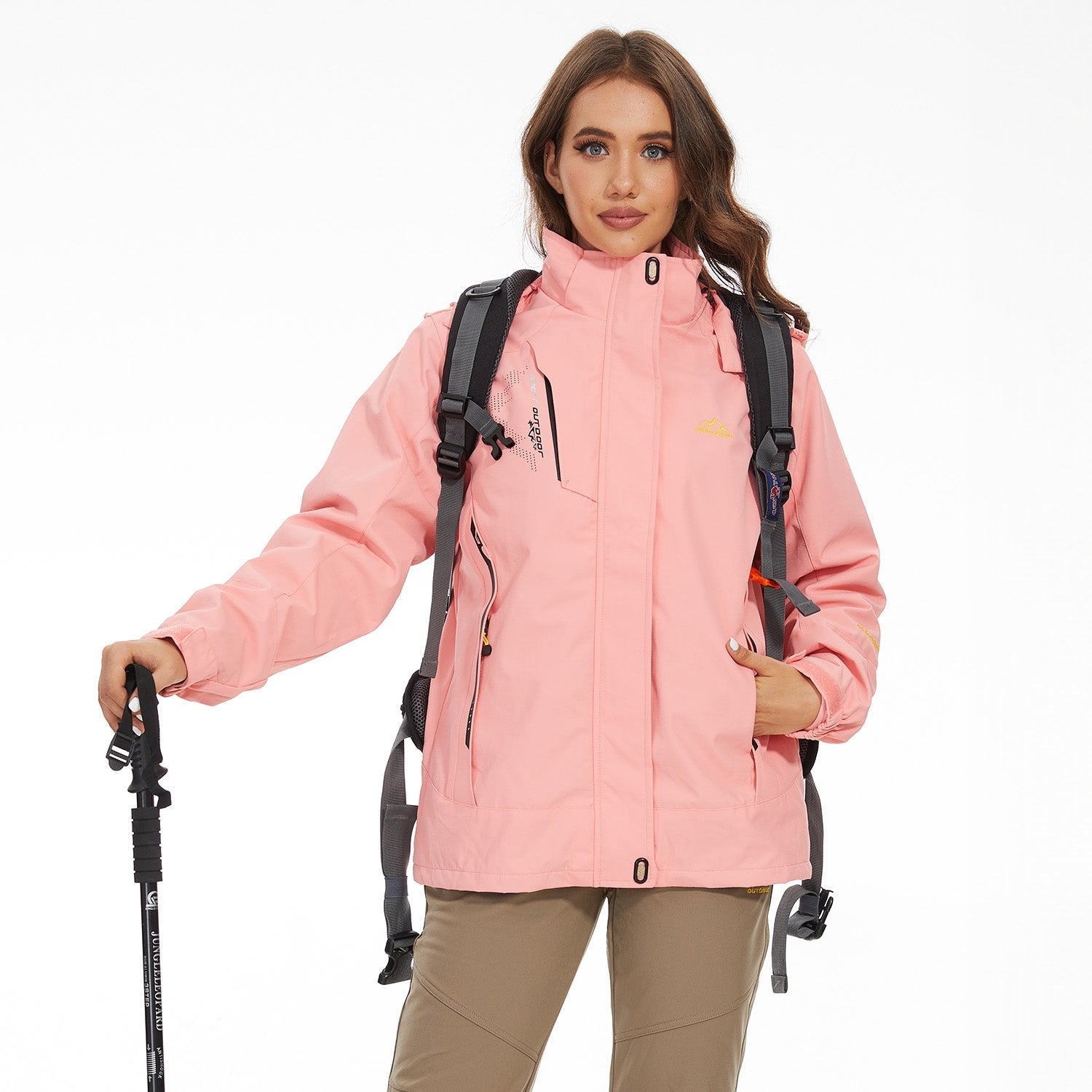 ANNE | MANTEAU IMPERMÉABLE EN POLAIRE 3 EN 1