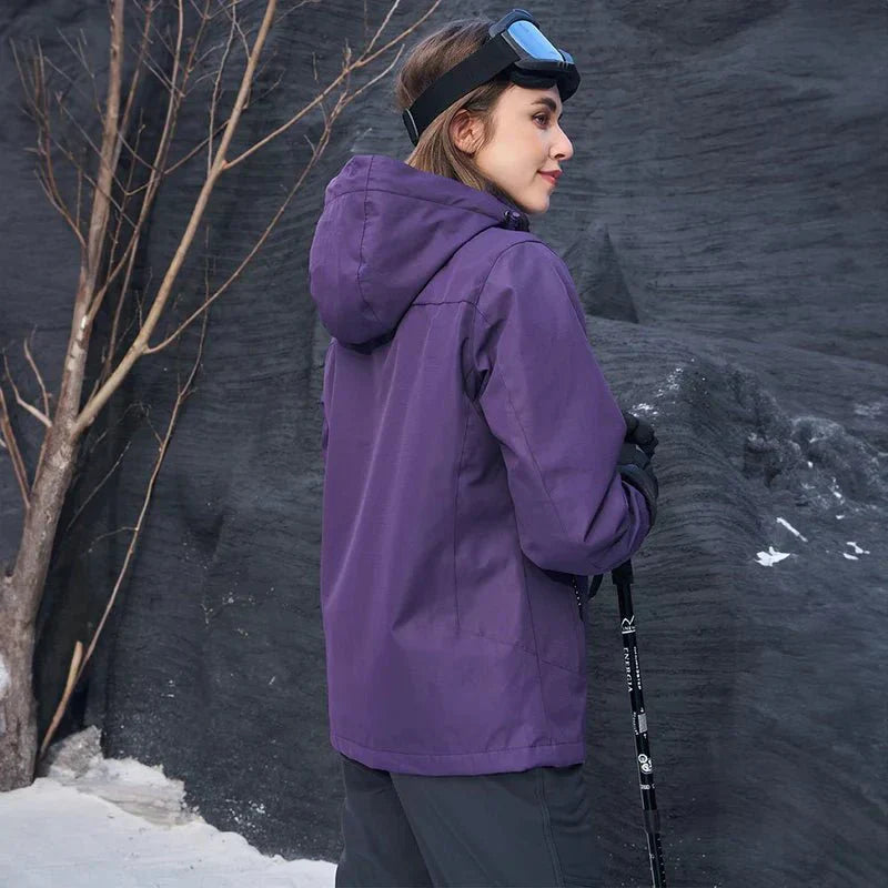 ANNE | MANTEAU IMPERMÉABLE EN POLAIRE 3 EN 1