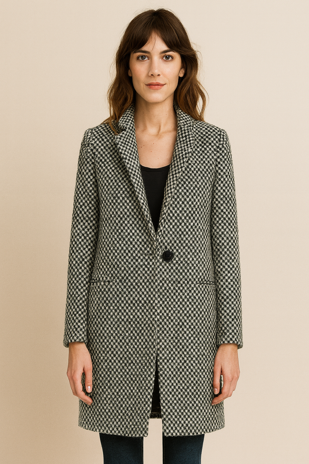 CLAUDIA - MANTEAU EN LAINE ÉLÉGANT POUR L'AUTOMNE ET L'HIVER