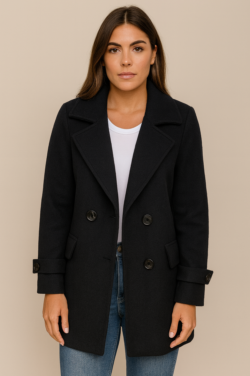 ROSALIE | VESTE CHIC À COL