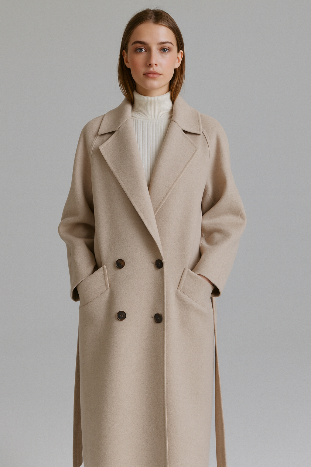VICTORIA - MANTEAU LONG ÉLÉGANT