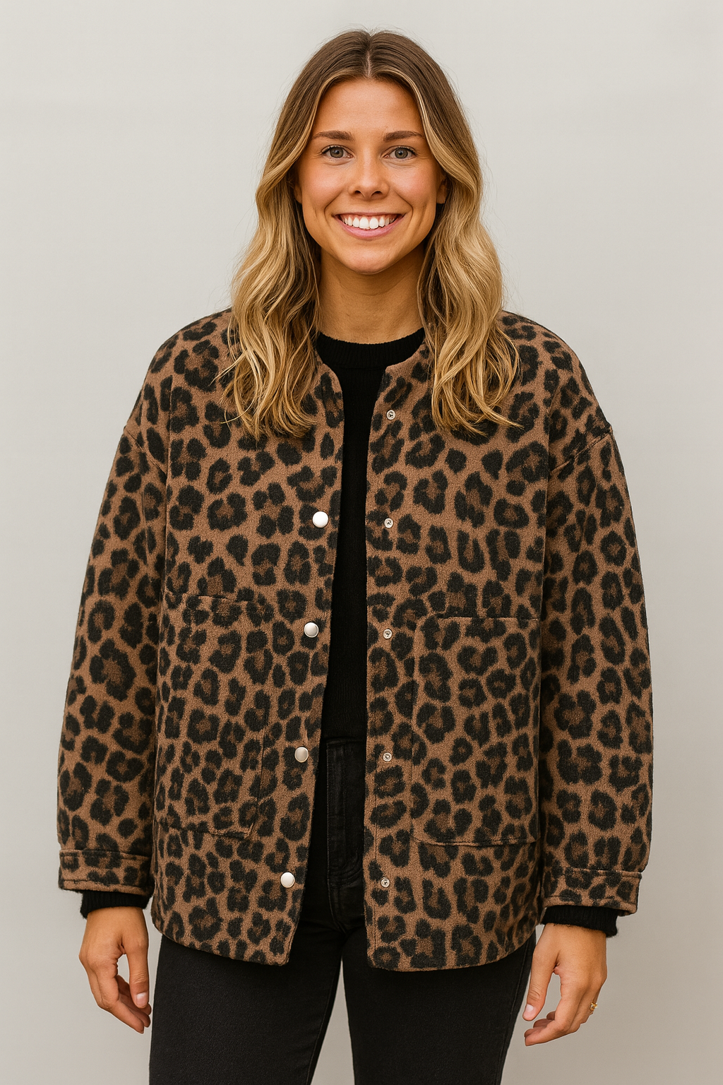 CHARLENE | VESTE LEOPARD